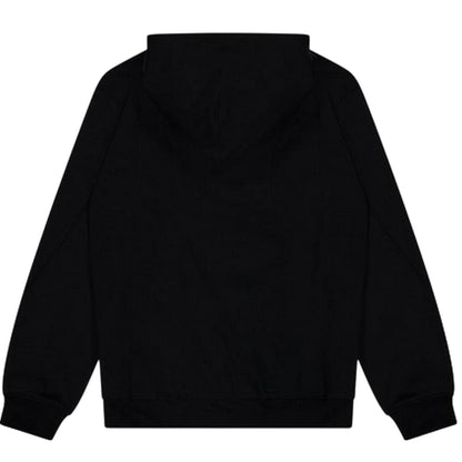 Black - Back - Nike Childrens-Kids Air Jordan Fleece Overhead Hoodie