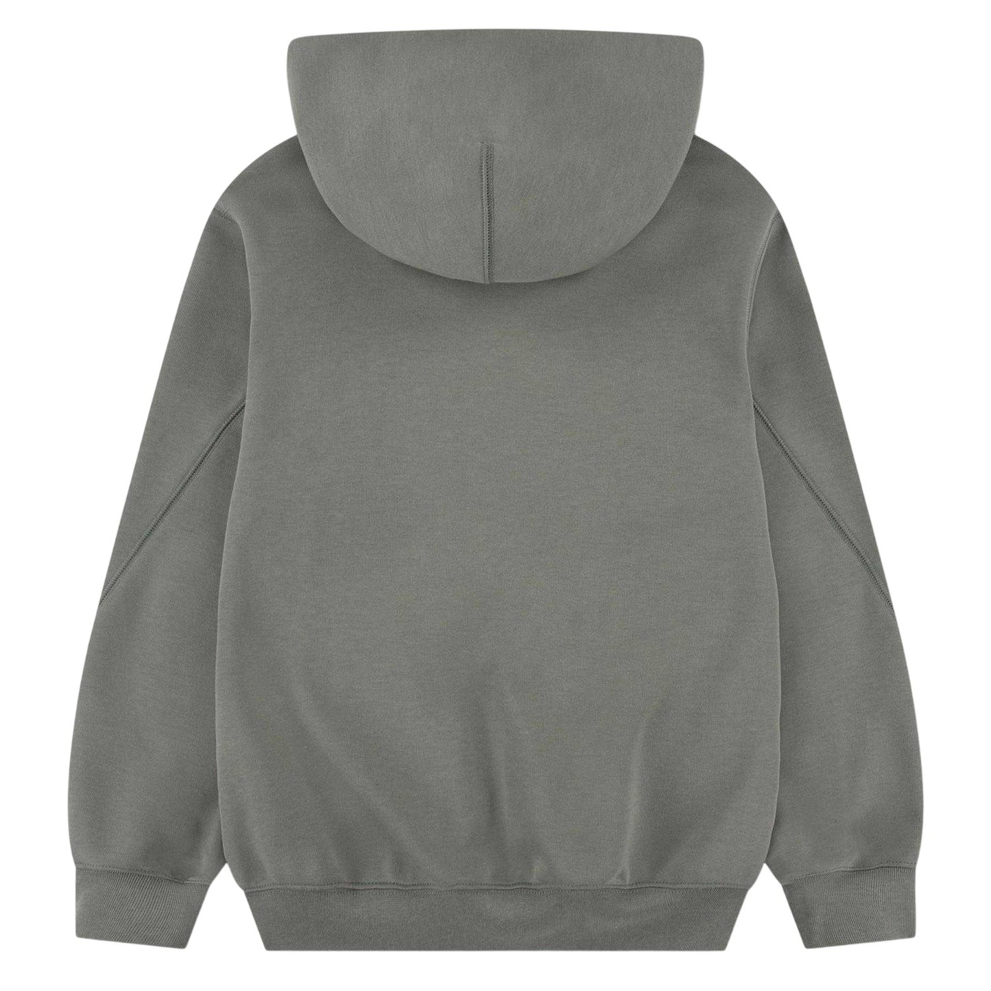 Lichen Green - Back - Nike Childrens-Kids Air Jordan Fleece Overhead Hoodie