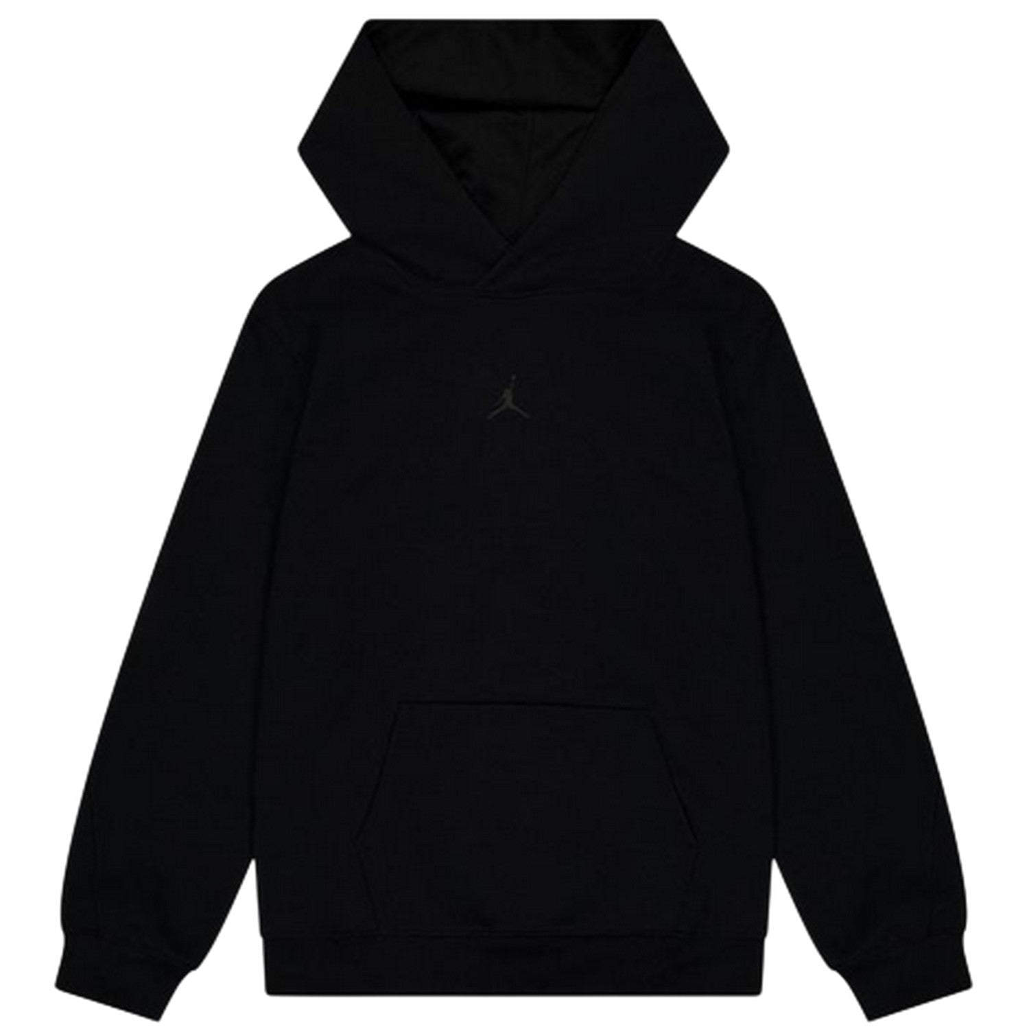 Black - Front - Nike Childrens-Kids Air Jordan Fleece Overhead Hoodie