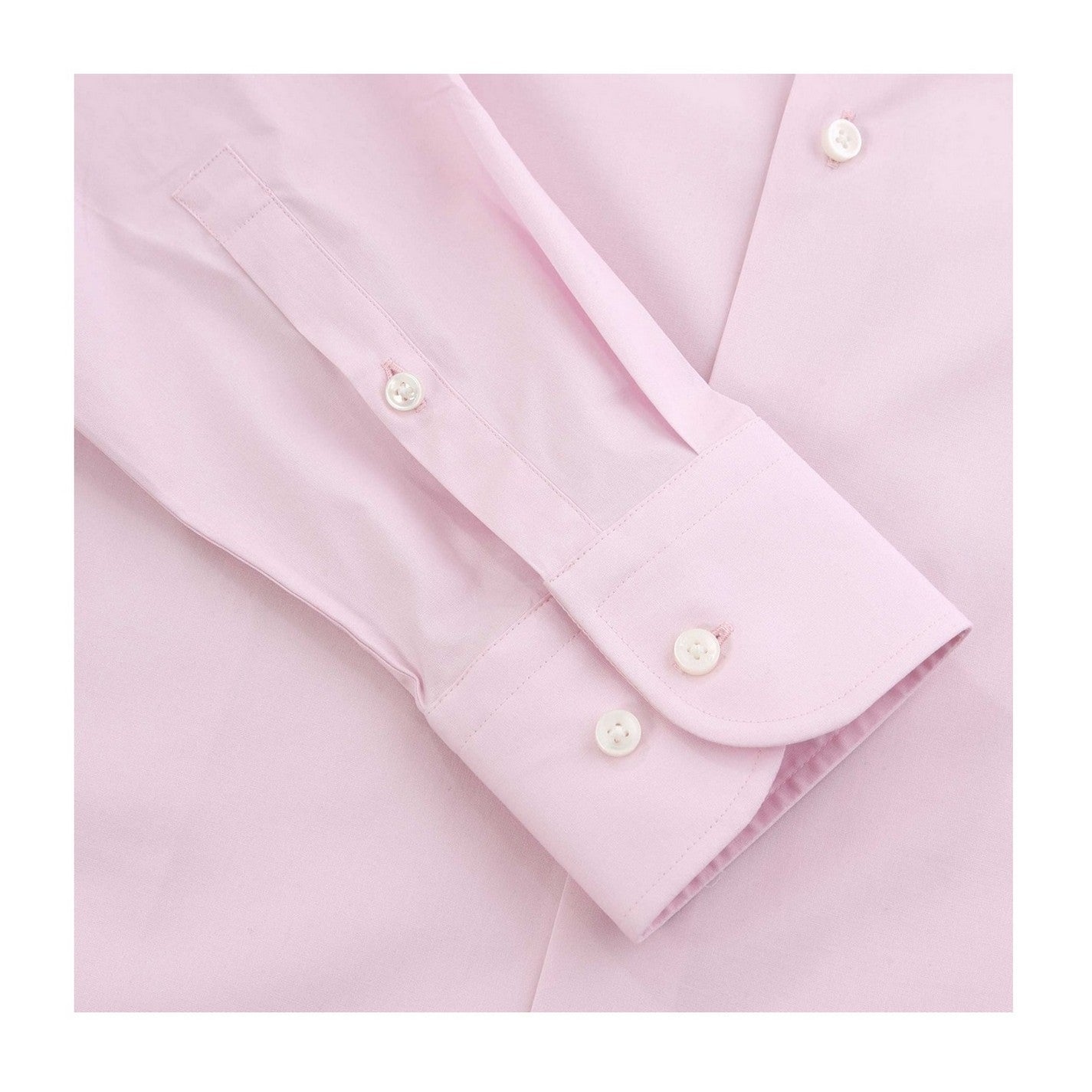 Pink - Lifestyle - Boss Mens Plain Long-Sleeved Formal Shirt