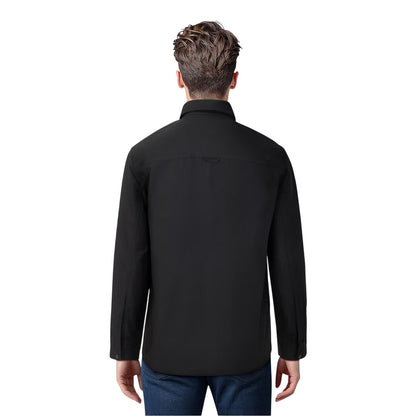 Black - Lifestyle - Lyle & Scott Mens Heavy Duty Shirt Jacket