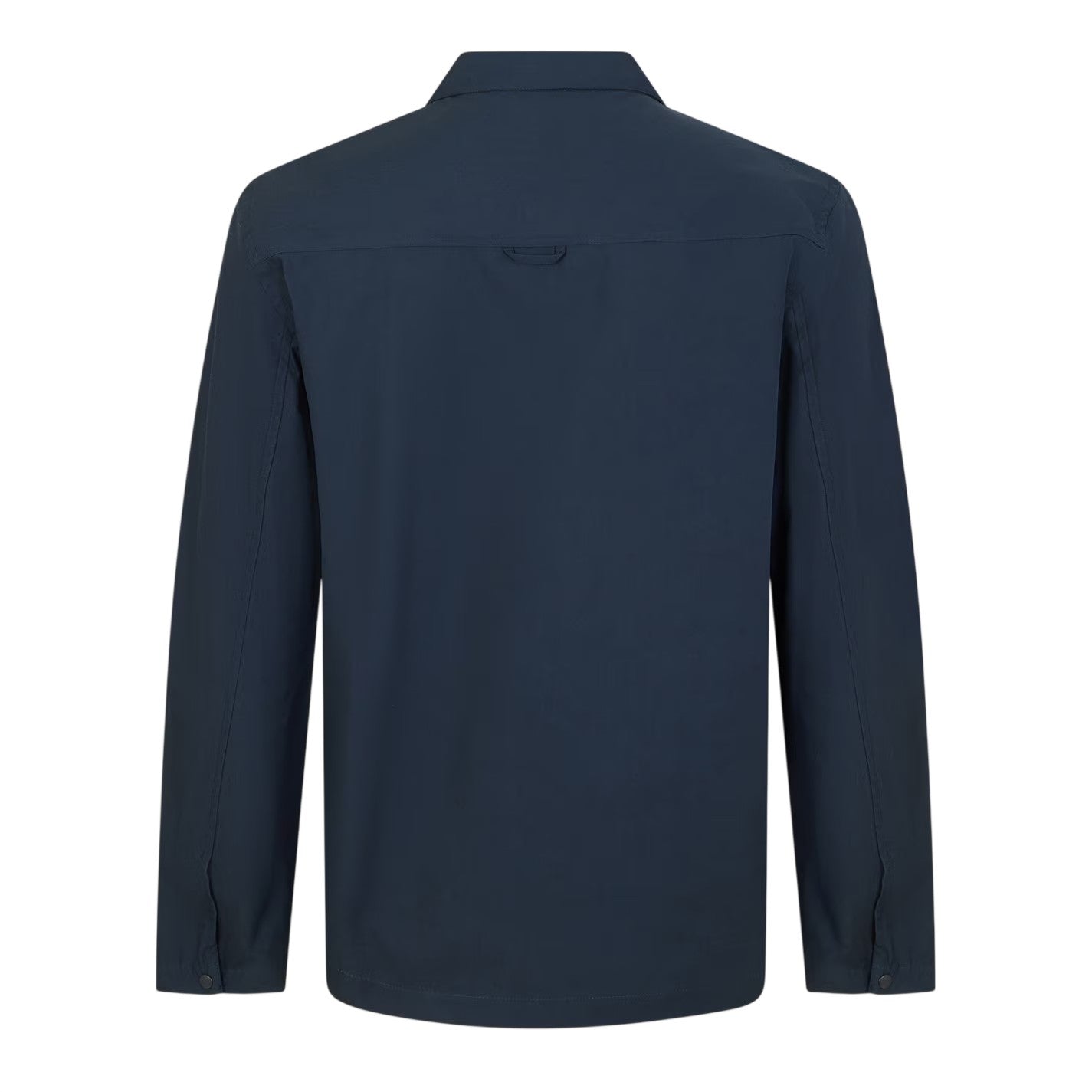 Navy - Back - Lyle & Scott Mens Heavy Duty Shirt Jacket
