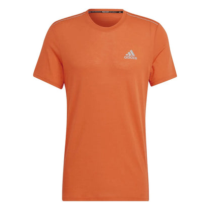 Orange - Front - Adidas Mens X-City Wool T-Shirt