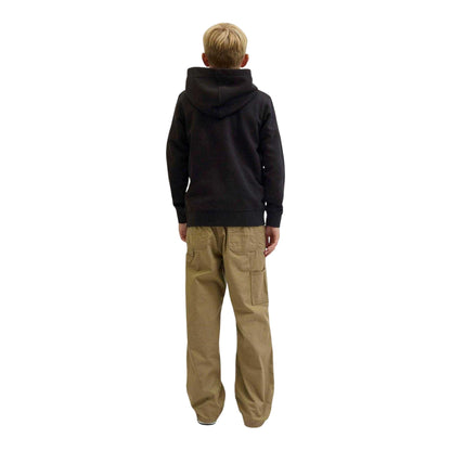 Black - Back - Jack And Jones Childrens-Kids Soho Hoodie