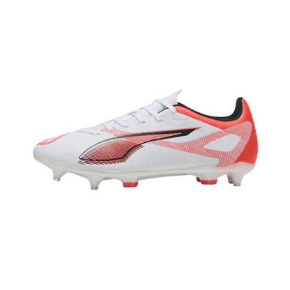 Puma White - Side - Puma Mens Ultra Play Cleated Soft Ground Football Boots