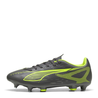 Matted Silver - Back - Puma Mens Ultra Play Cleated Soft Ground Football Boots
