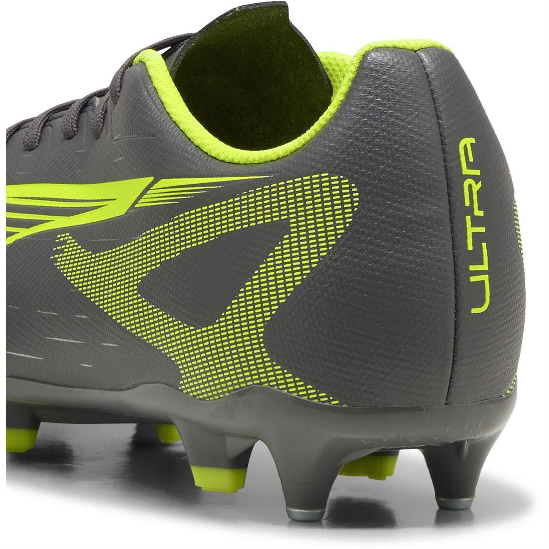 Matted Silver - Pack Shot - Puma Mens Ultra Play Cleated Soft Ground Football Boots