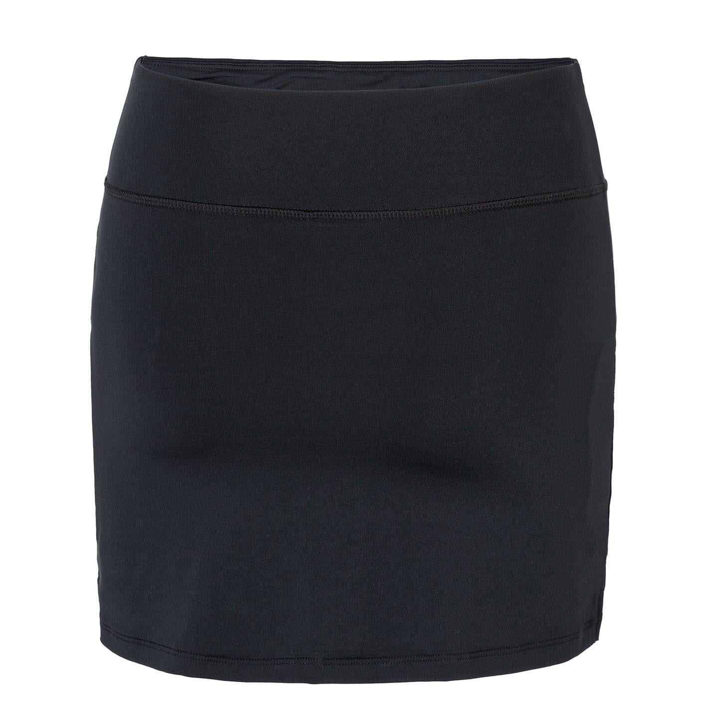 Black - Back - Slazenger Girls Court Logo Skort