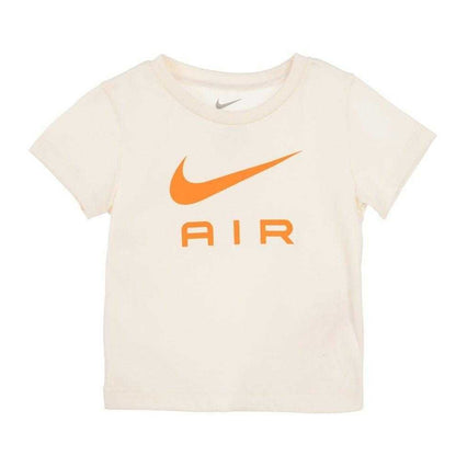 Orange - Side - Nike Baby Air T-Shirt & Shorts Set