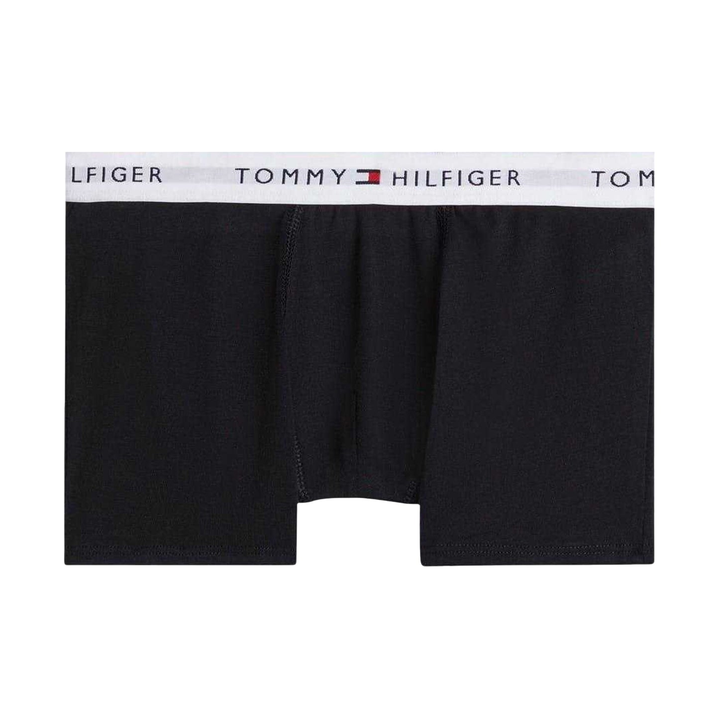 Black - Back - Tommy Hilfiger Boys Plain Trunking (Pack of 2)