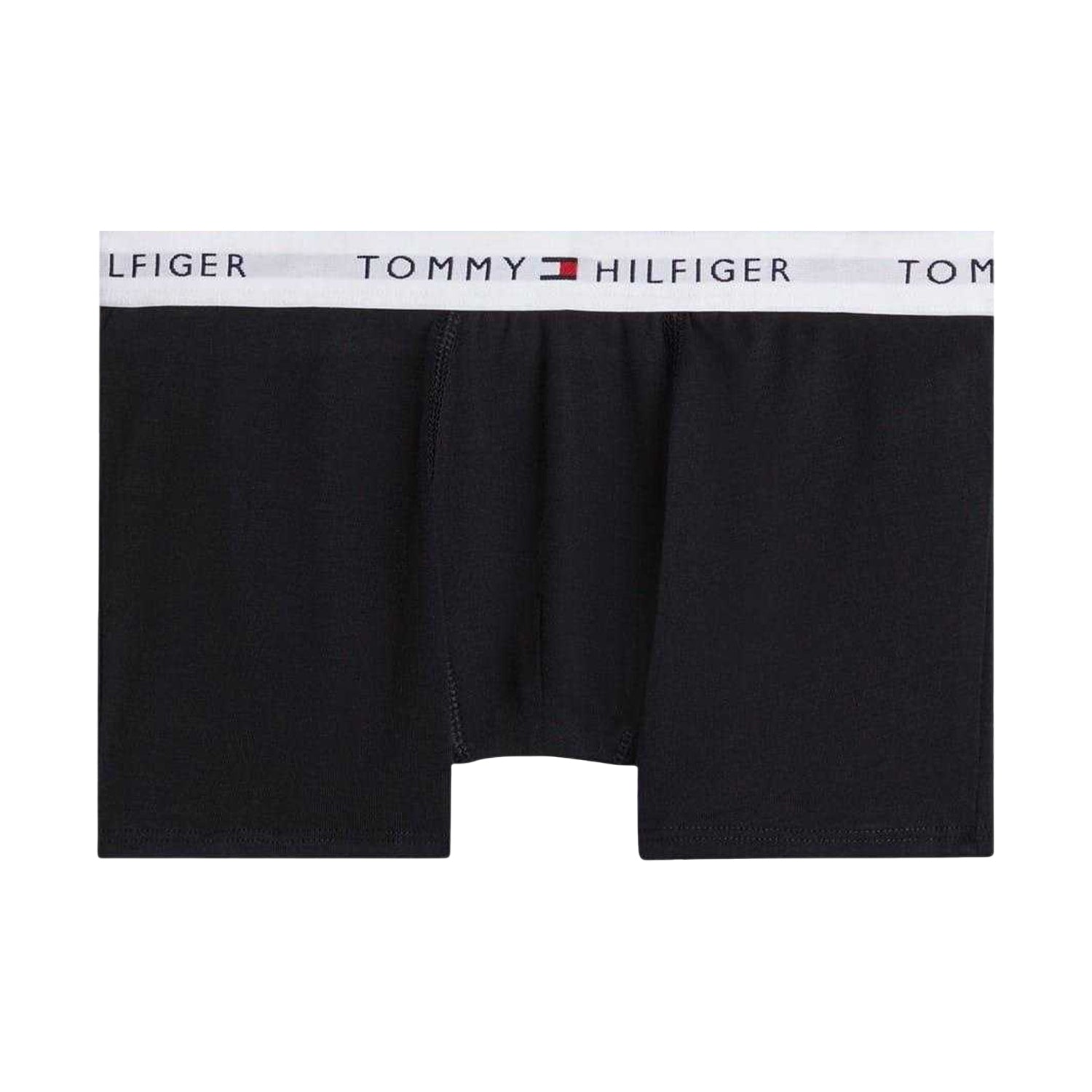Black - Back - Tommy Hilfiger Boys Plain Trunking (Pack of 2)