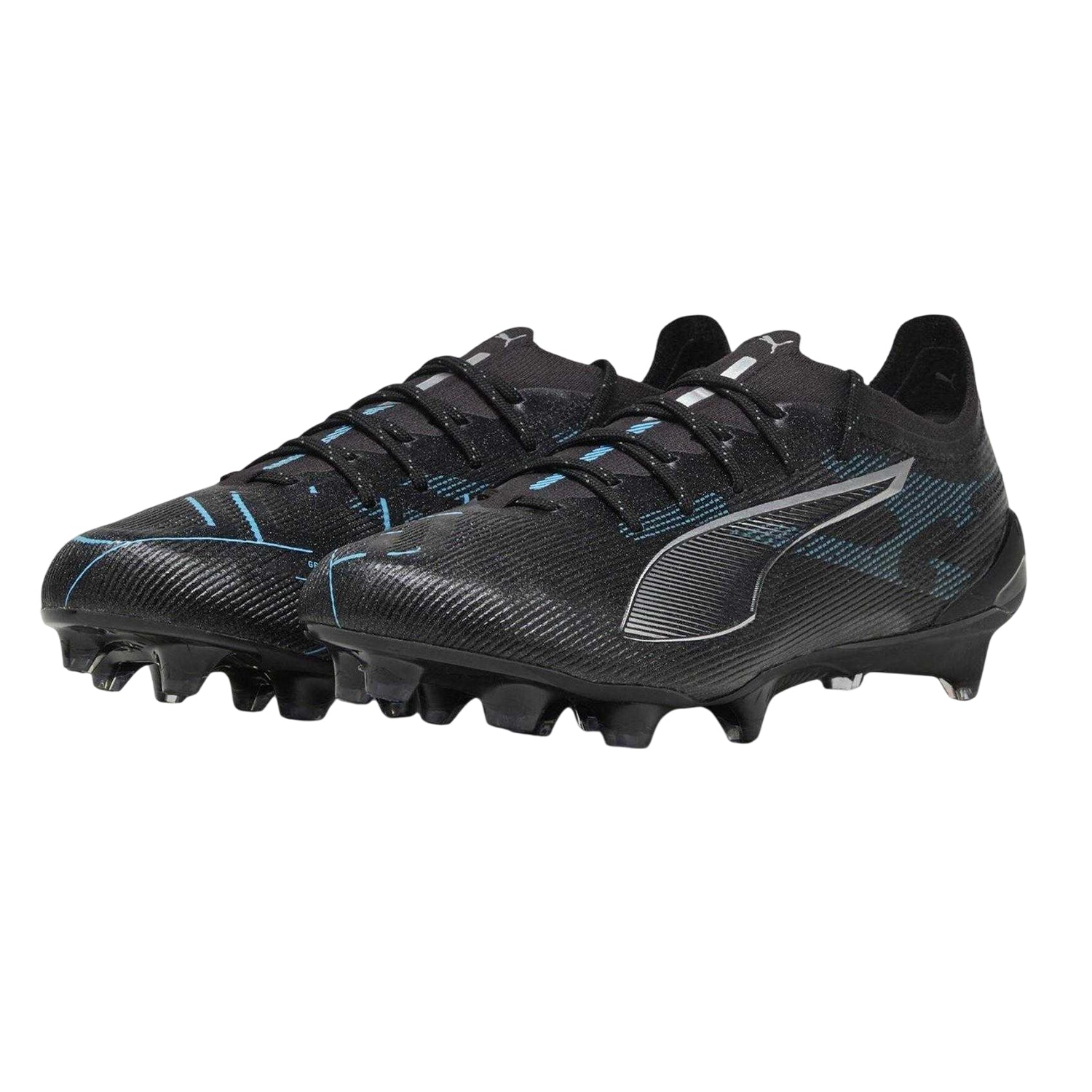 Puma Black - Pack Shot - Puma Mens Ultra 5 Ultimate Flat Firm Ground Football Boots