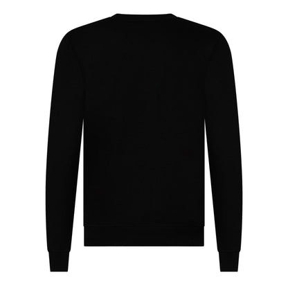 Black - Back - Fila Mens Casper Crew Neck Sweatshirt