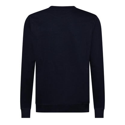 Navy - Back - Fila Mens Casper Crew Neck Sweatshirt