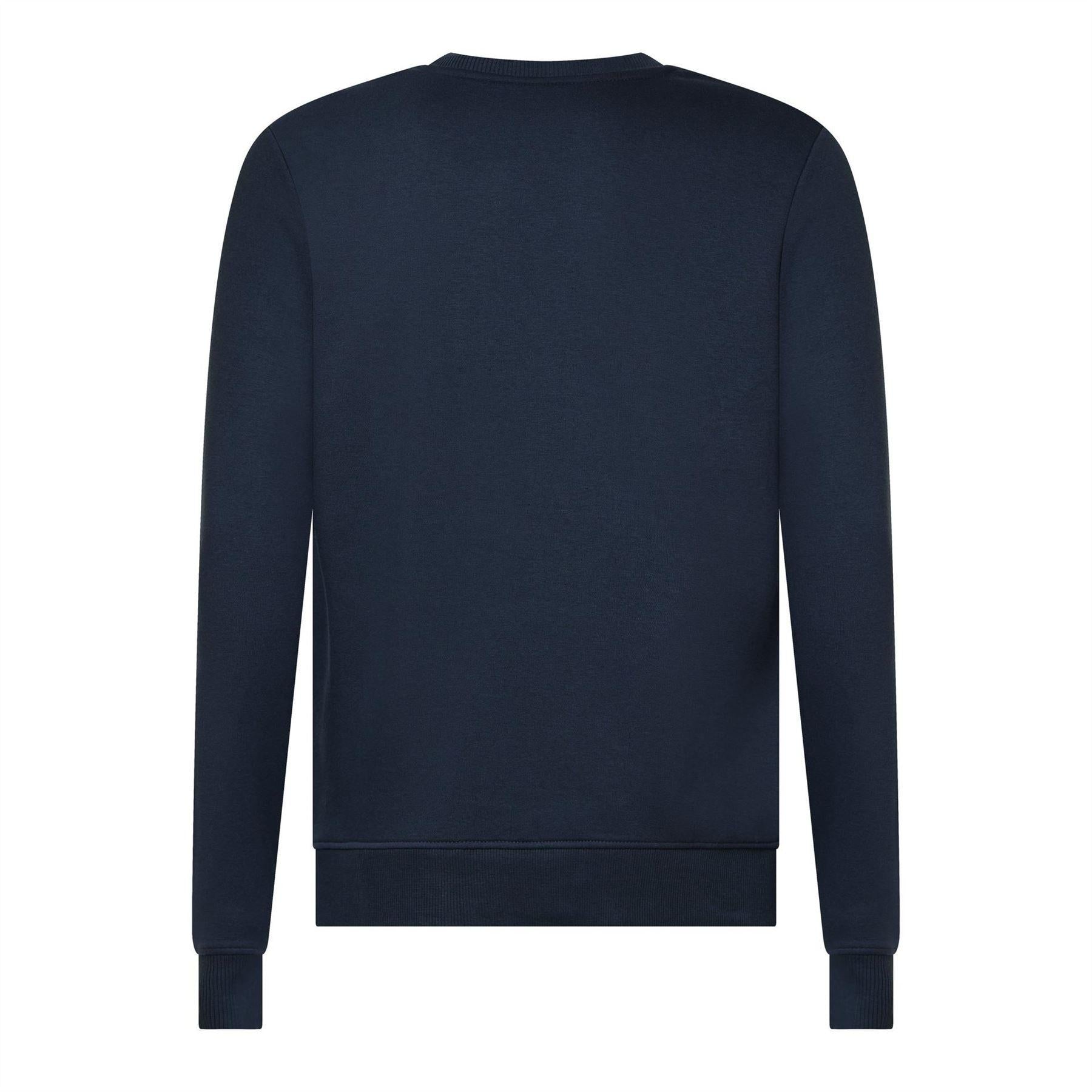 Vintage Indigo - Back - Fila Mens Casper Crew Neck Sweatshirt