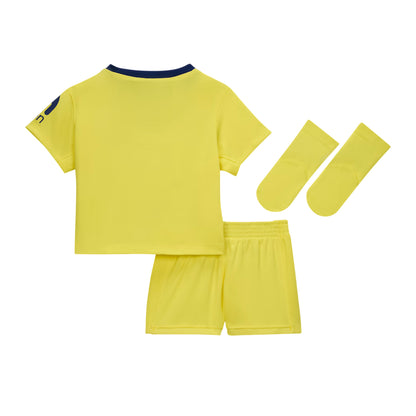 Yellow-Blue - Back - Nike Baby Stadium 2025-26 Tottenham Hotspur FC Football Kit Set