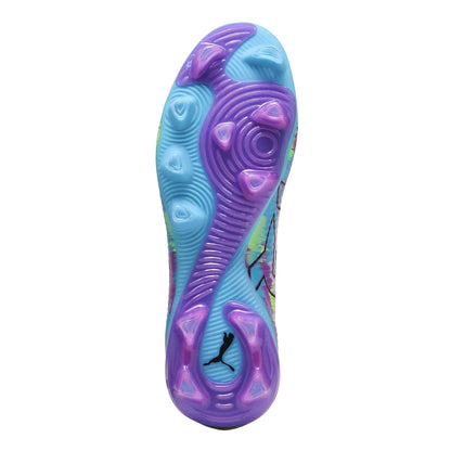 White-Green-Black - Lifestyle - Puma Womens-Ladies Future 8 Match Synthetic Artificial Ground Football Boots