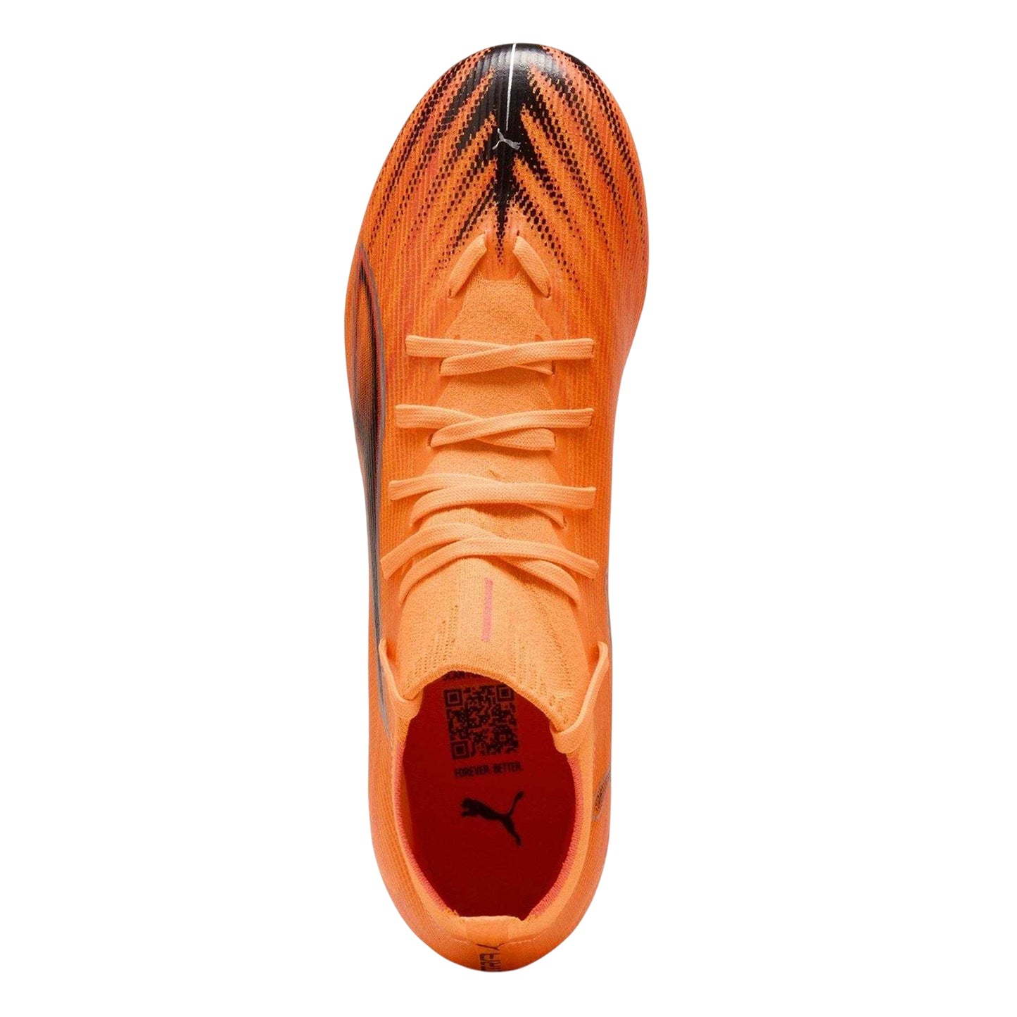 Orange-Black - Side - Puma Mens Ultra 5 Match Firm Ground Football Boots