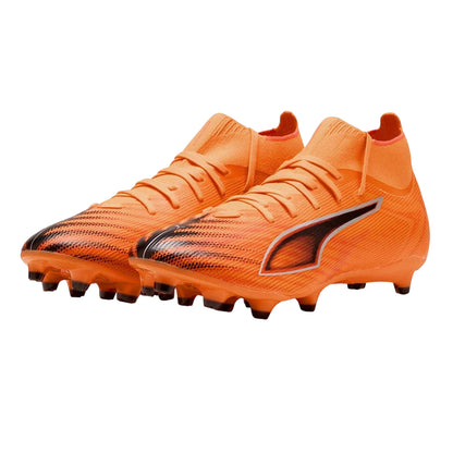 Orange-Black - Pack Shot - Puma Mens Ultra 5 Match Firm Ground Football Boots