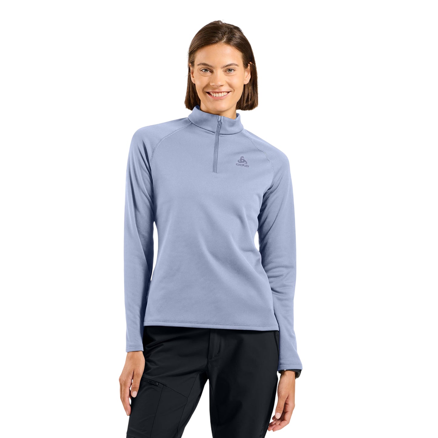 Heron - Lifestyle - Odlo Womens-Ladies Besso Long-Sleeved Fleece Top