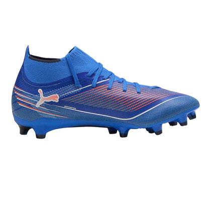 Blue-White - Front - Puma Womens-Ladies Ultra Match+ Firm Ground Football Boots