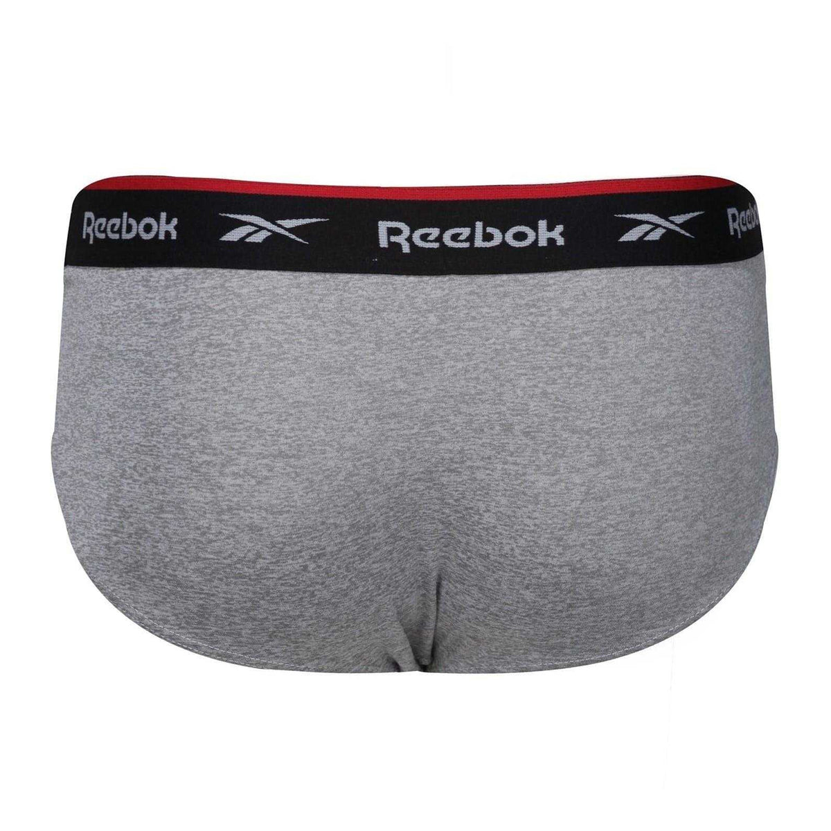 Black-White-Grey - Back - Reebok Mens Wiggins Briefs (Pack of 3)