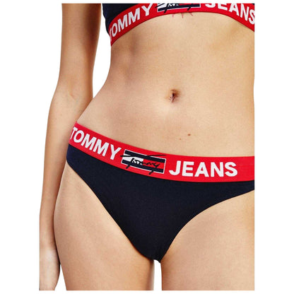 Desert Sky - Side - Tommy Jeans Womens-Ladies Cotton Blend Briefs