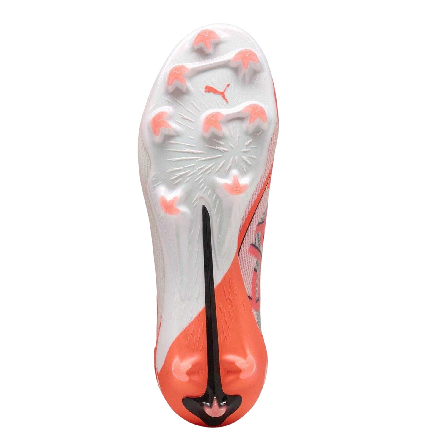 White-Red - Pack Shot - Puma Womens-Ladies Ultra Ultimate Firm Ground Football Boots