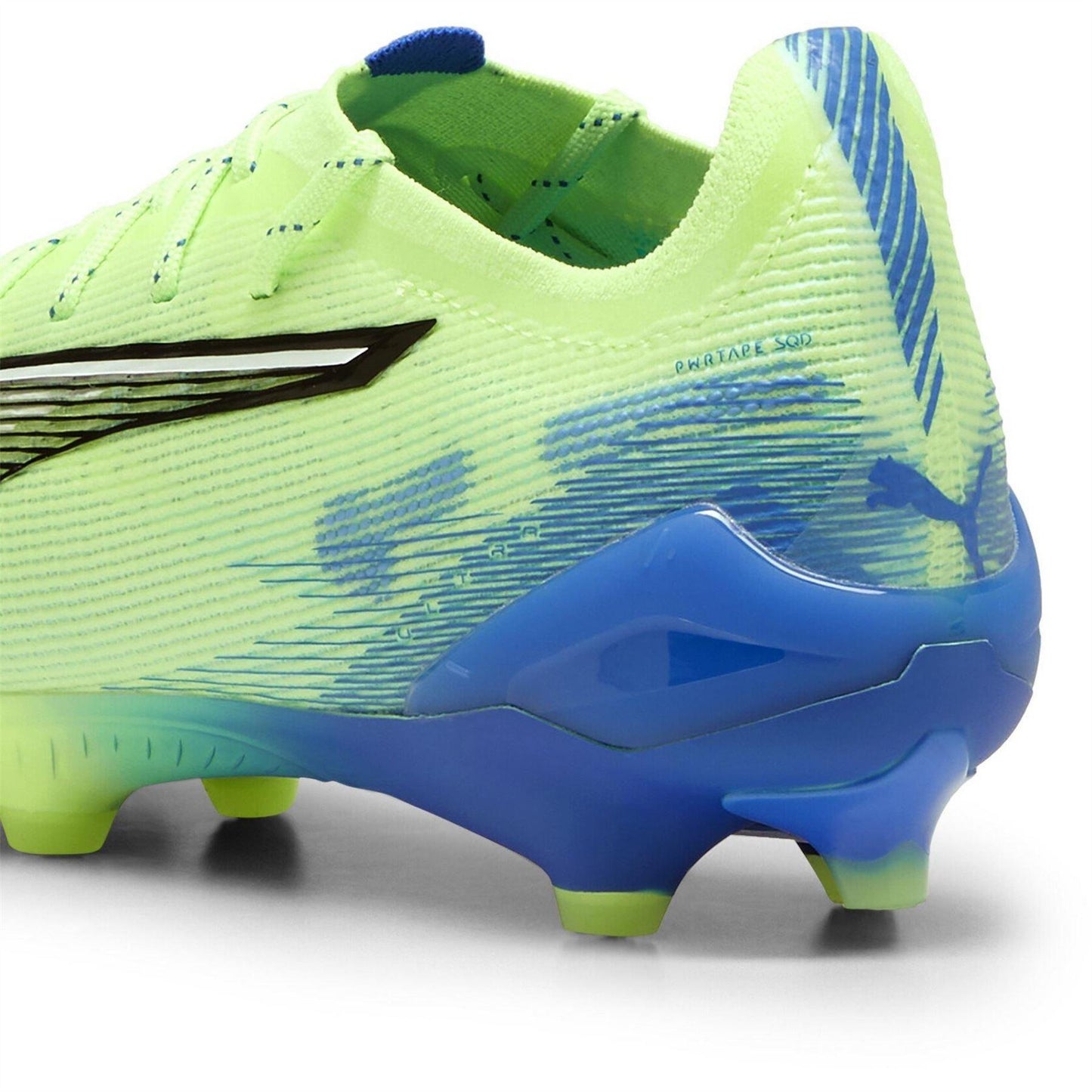 Green-White-Blue - Pack Shot - Puma Womens-Ladies Ultra Ultimate Firm Ground Football Boots