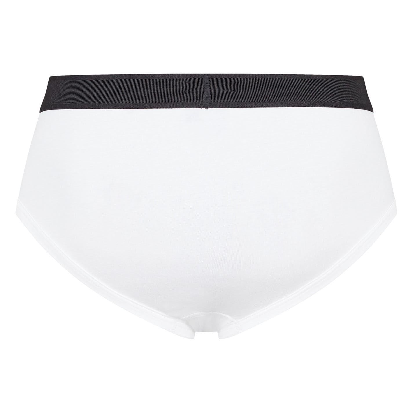 White - Back - Tom Ford Mens Logo Cotton Briefs (Pack of 2)