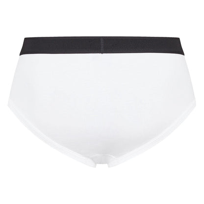 White - Back - Tom Ford Mens Logo Cotton Briefs (Pack of 2)