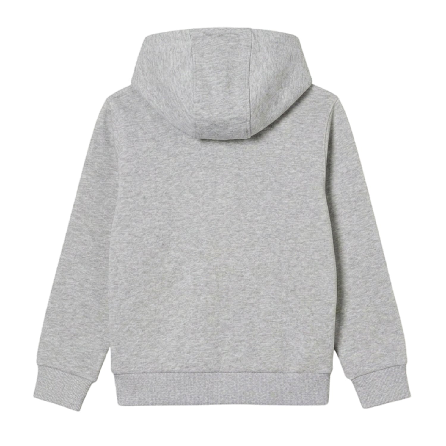 Grey Marl - Back - Lacoste Boys Basic Full Zip Hoodie