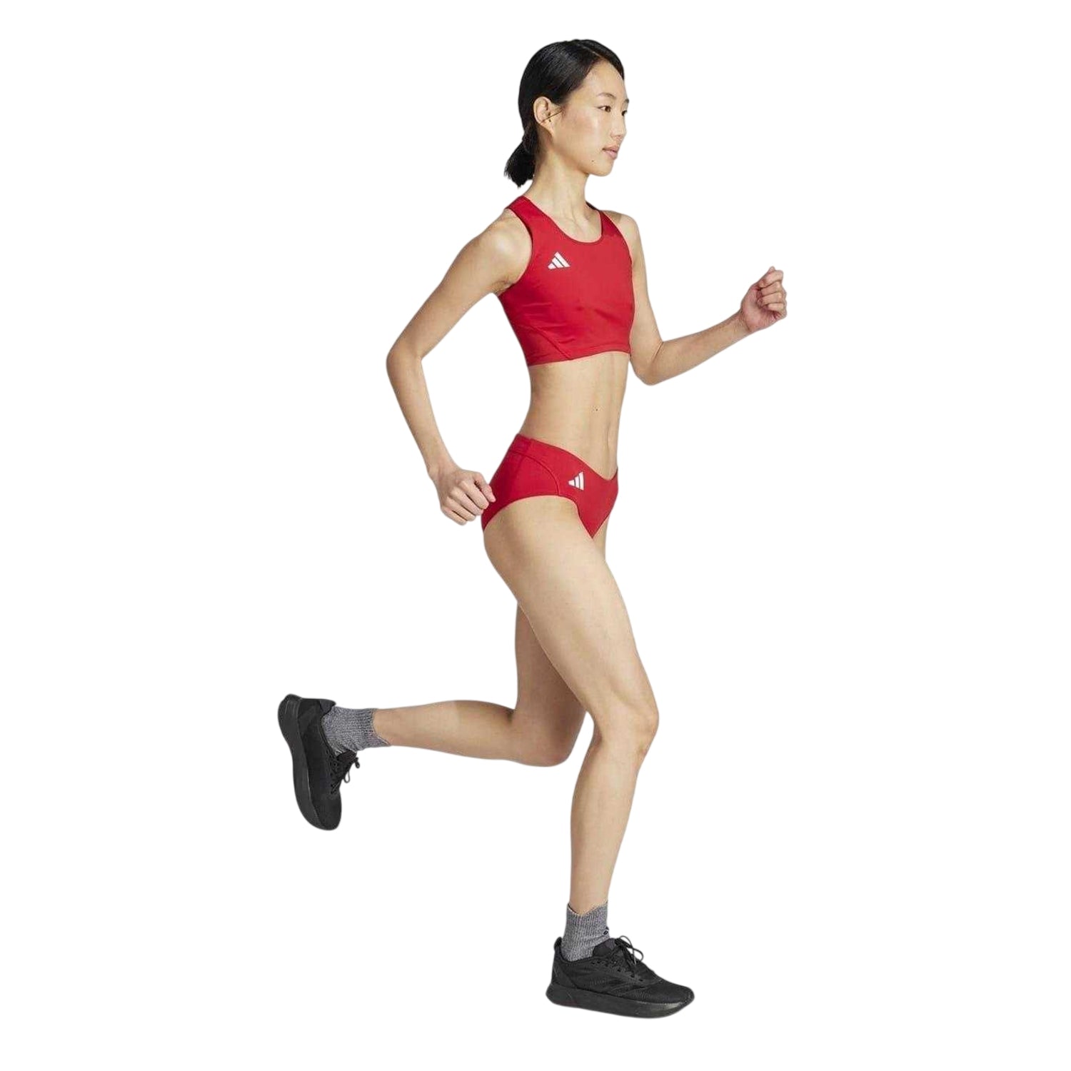 Team Power Red - Pack Shot - Adidas Womens-Ladies Adizero Briefs