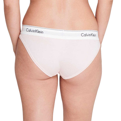 Light Pink - Lifestyle - Calvin Klein Womens-Ladies Cotton Blend Lightweight Modern Briefs