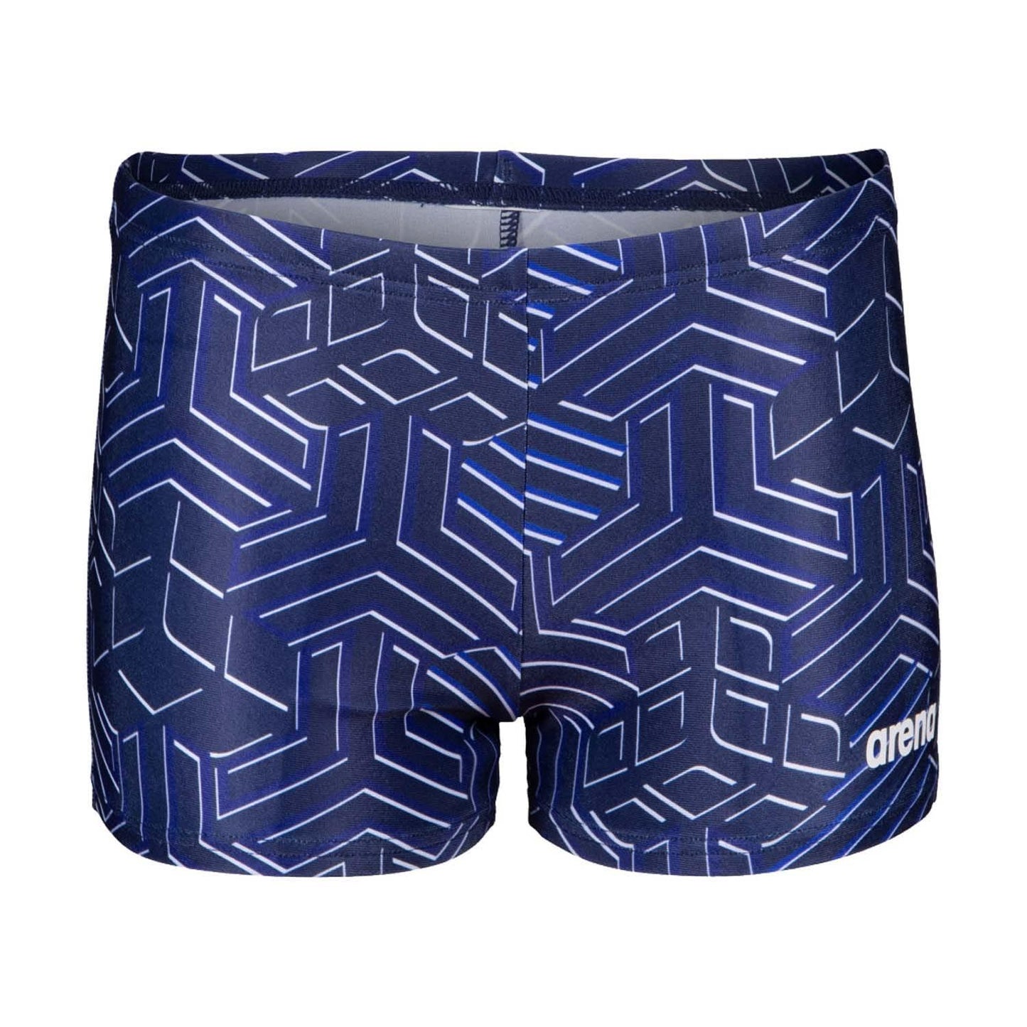 Navy - Front - Arena Boys Kikko Swim Shorts