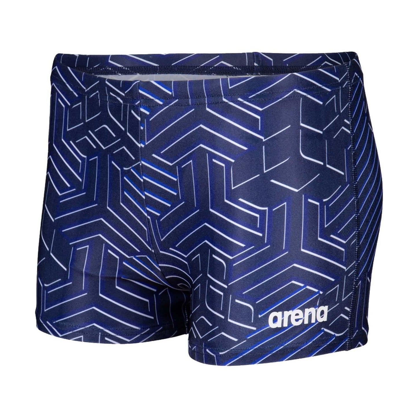 Navy - Side - Arena Boys Kikko Swim Shorts