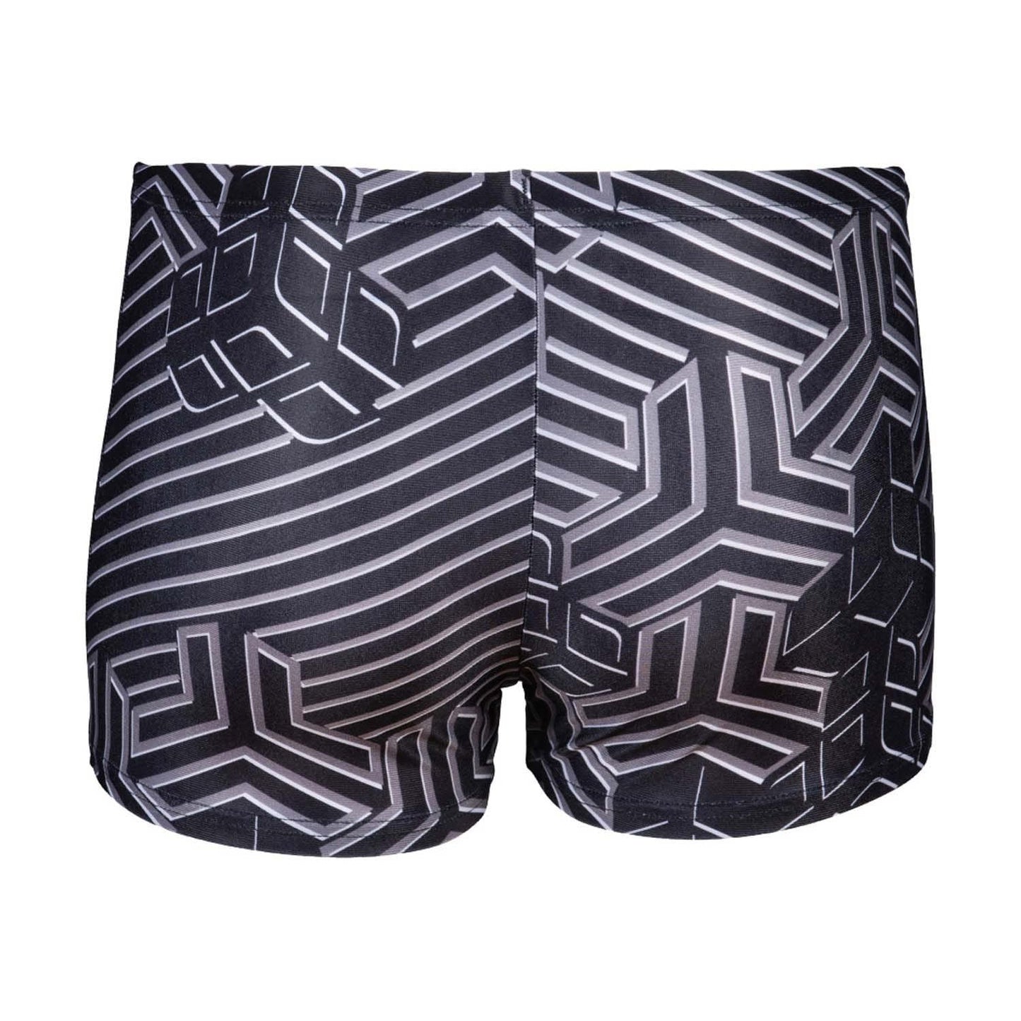 Black - Back - Arena Boys Kikko Swim Shorts