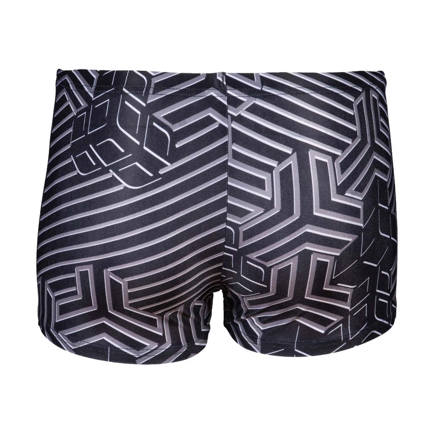 Black - Back - Arena Boys Kikko Swim Shorts