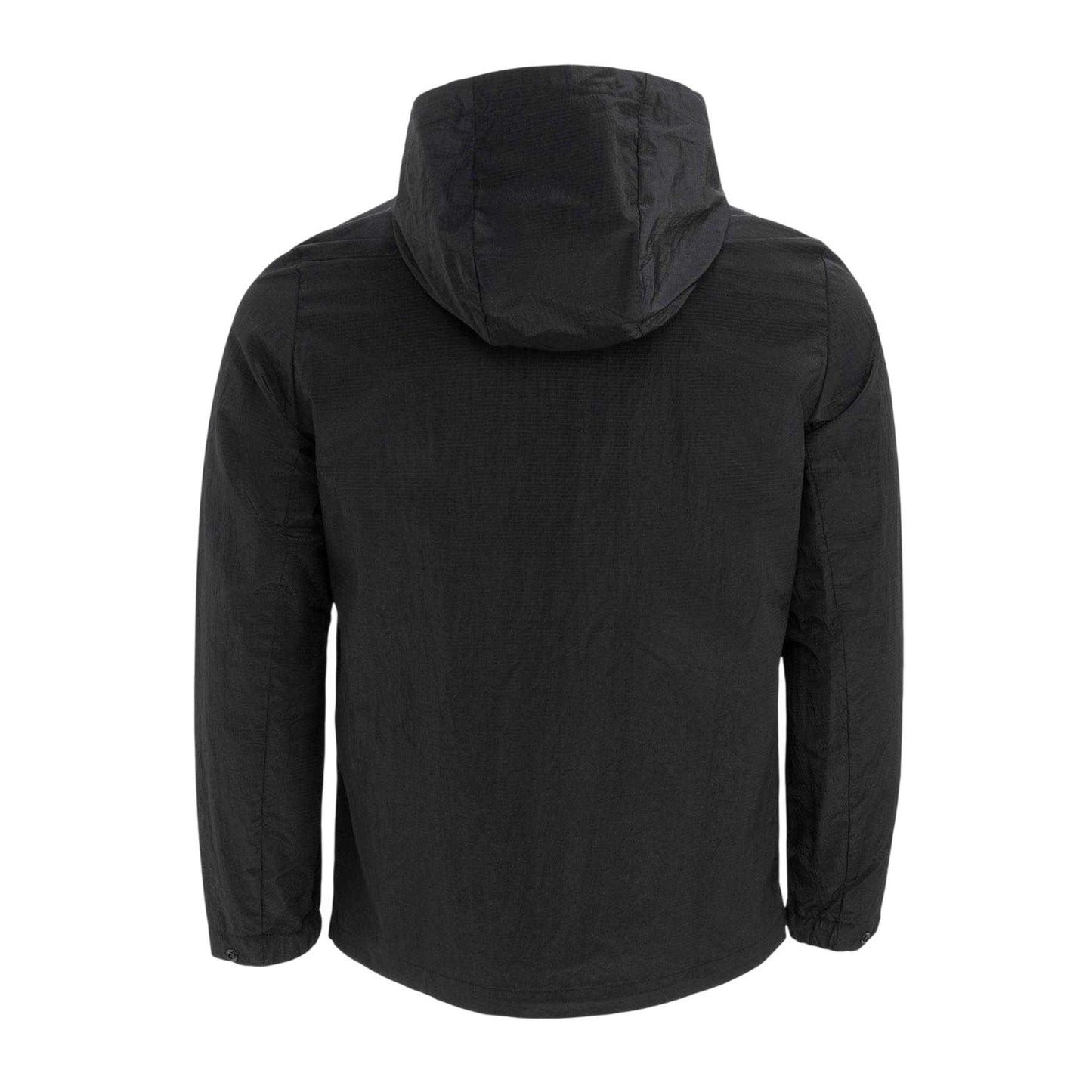 Black - Back - Firetrap Mens Windproof Reflective Jacket