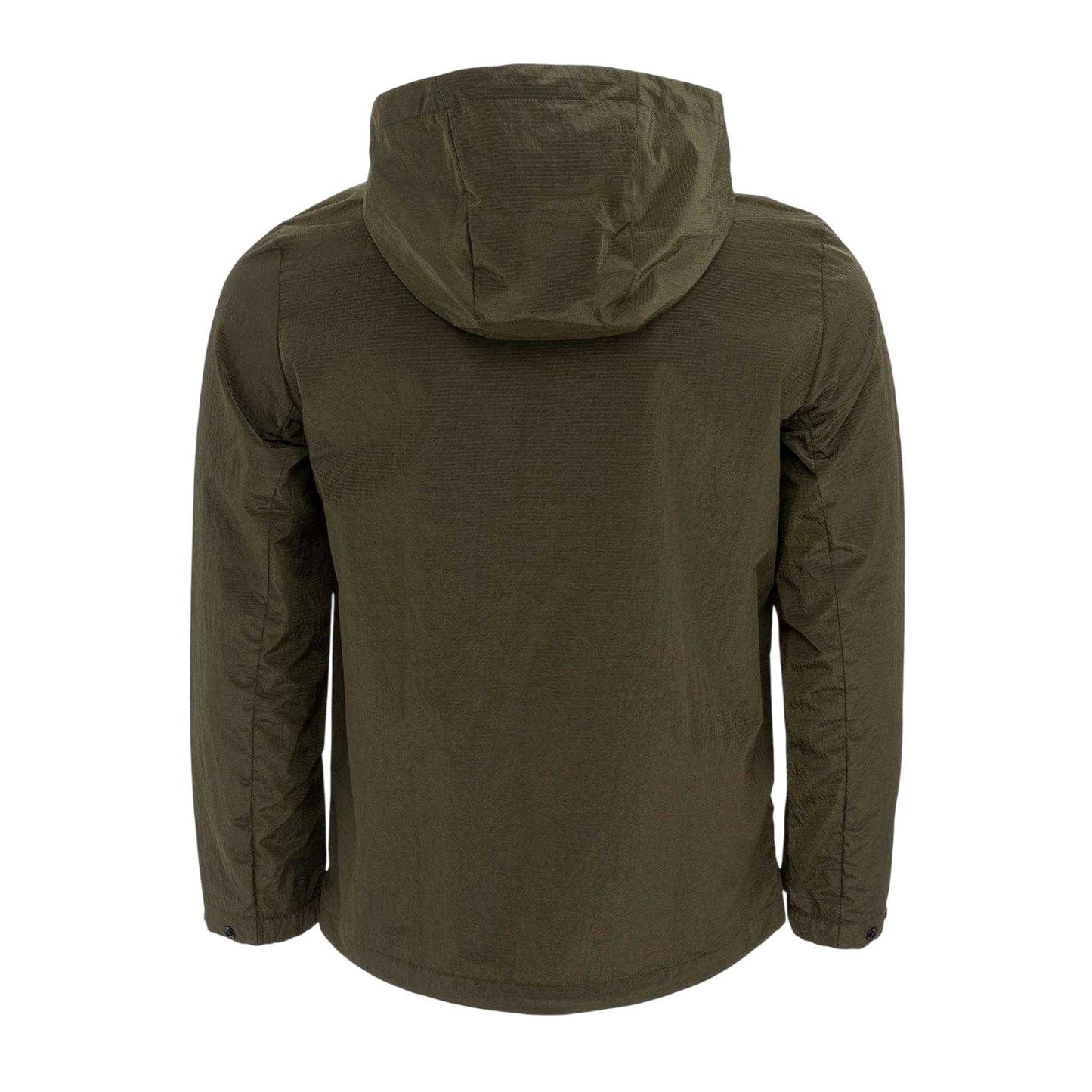 Khaki Green - Back - Firetrap Mens Windproof Reflective Jacket