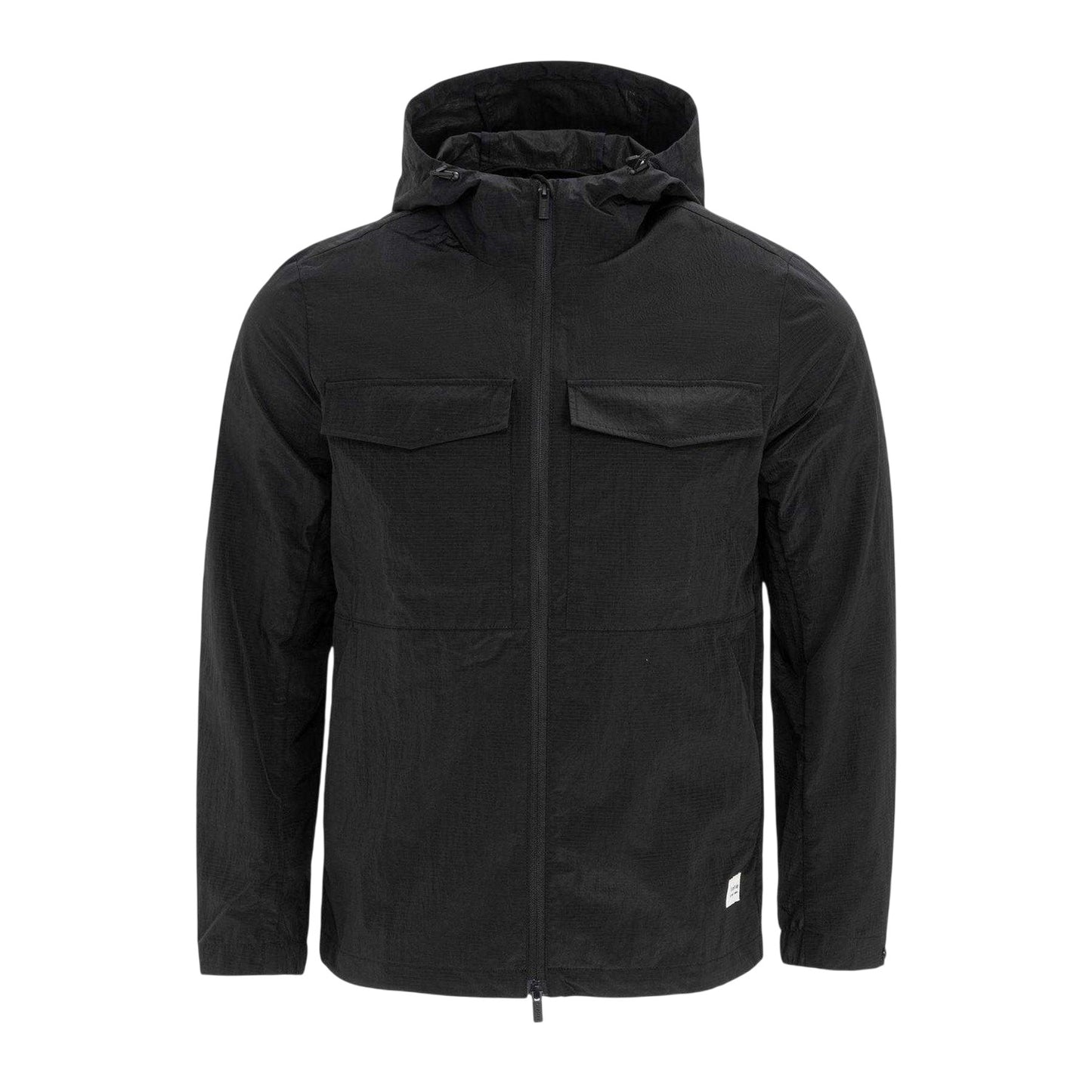 Black - Front - Firetrap Mens Windproof Reflective Jacket