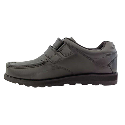 Black - Side - Pretty Green Mens Harrow Vel Leather Brogues