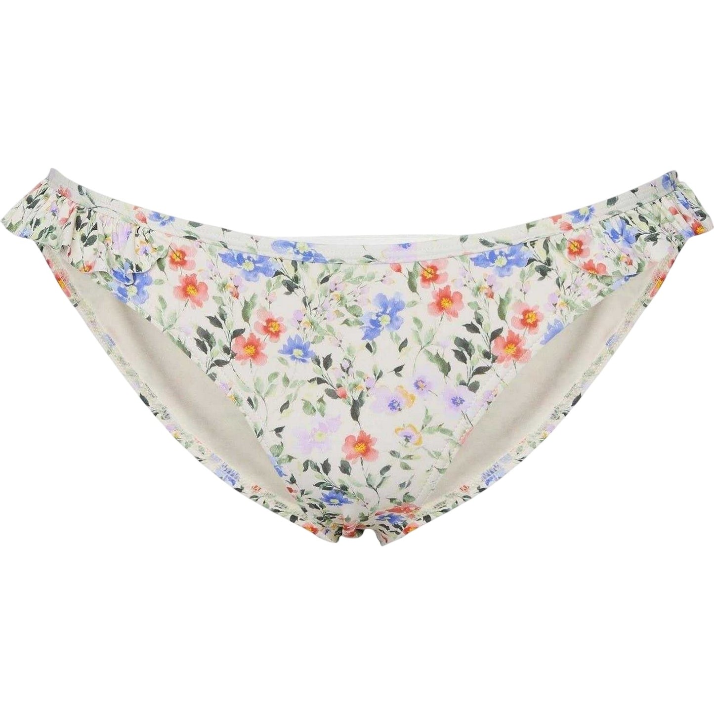 Floral Print - Front - Pieces Womens-Ladies Ditsy Floral Bikini Bottoms
