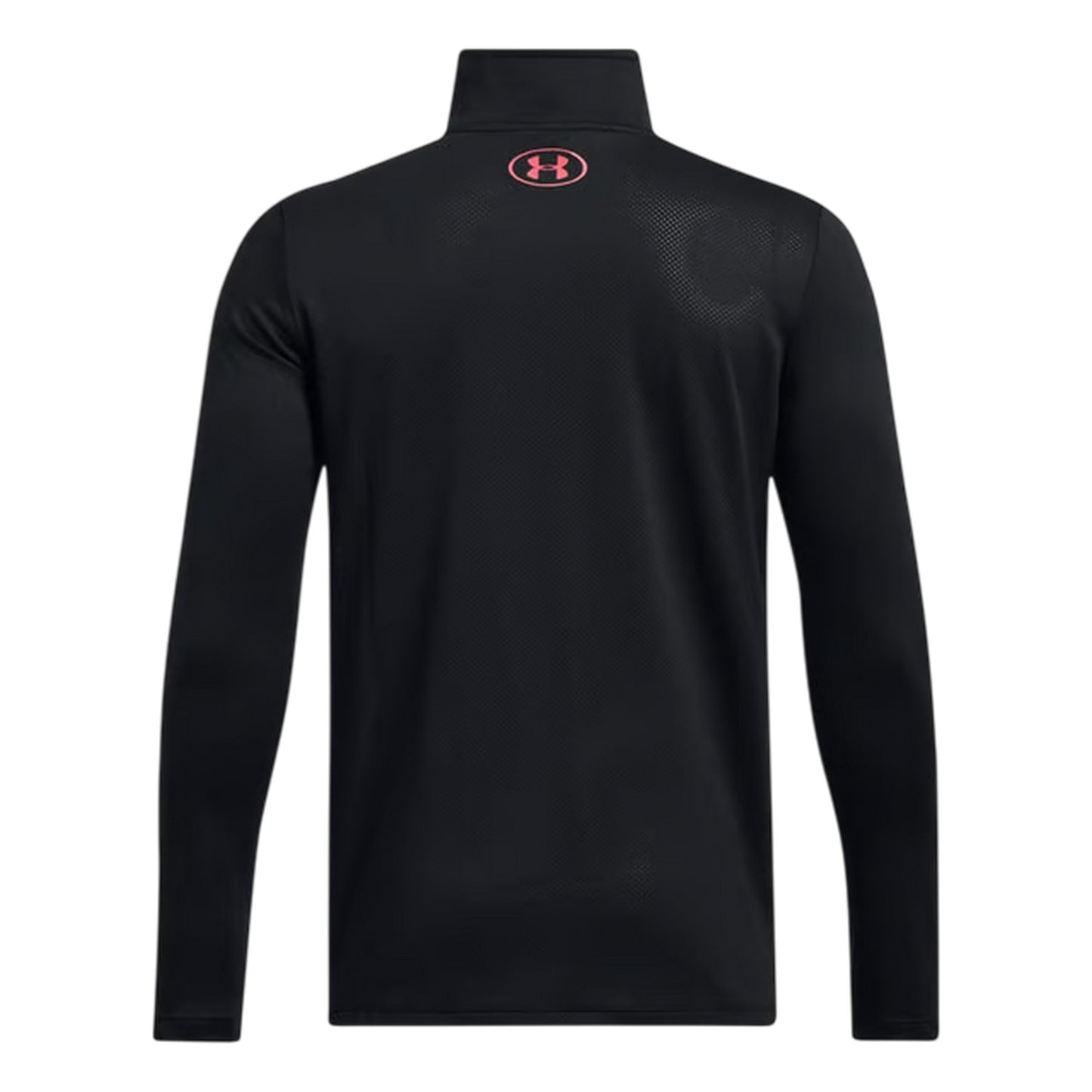 Black - Back - Under Armour Boys Tech Quarter Zip Top