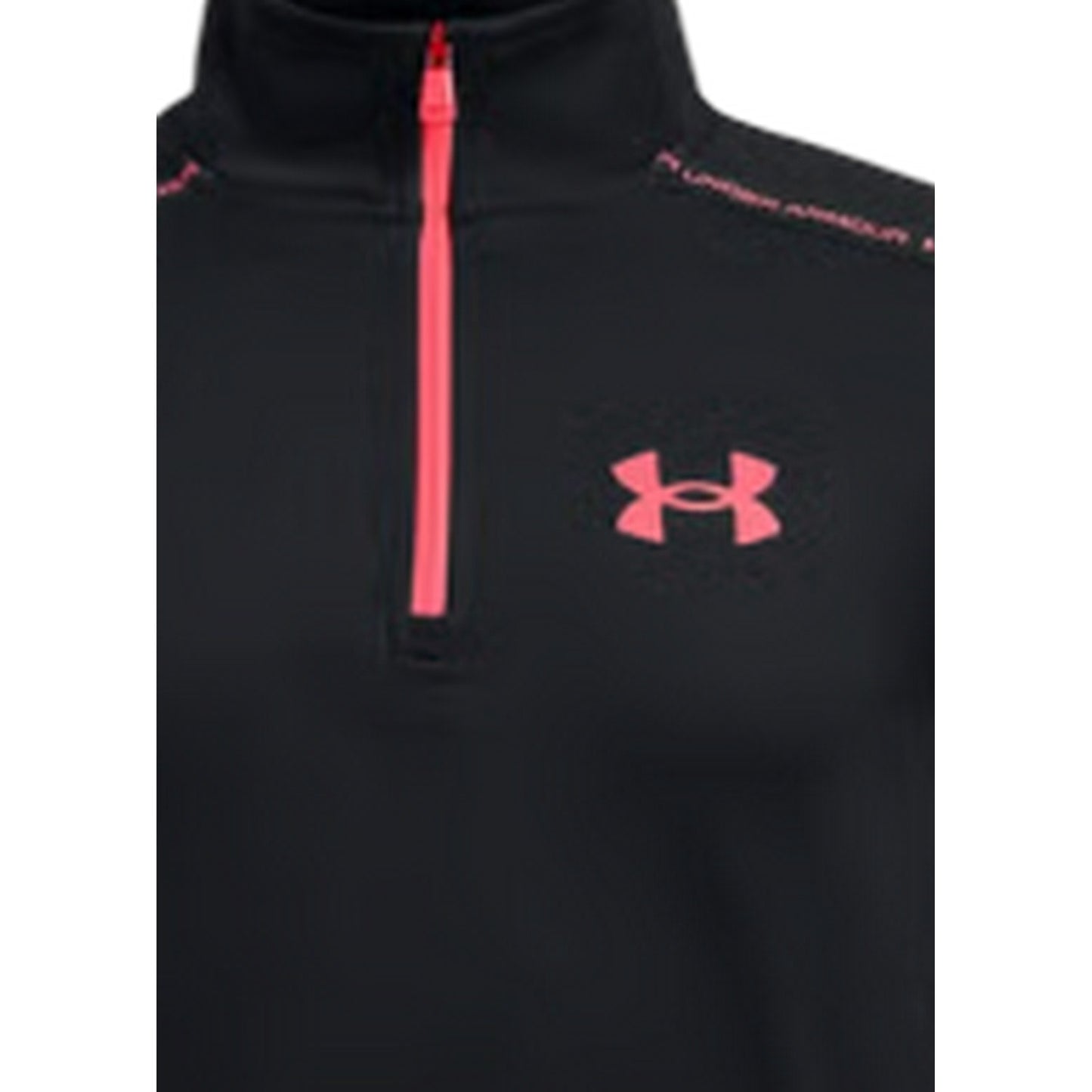 Black - Lifestyle - Under Armour Boys Tech Quarter Zip Top