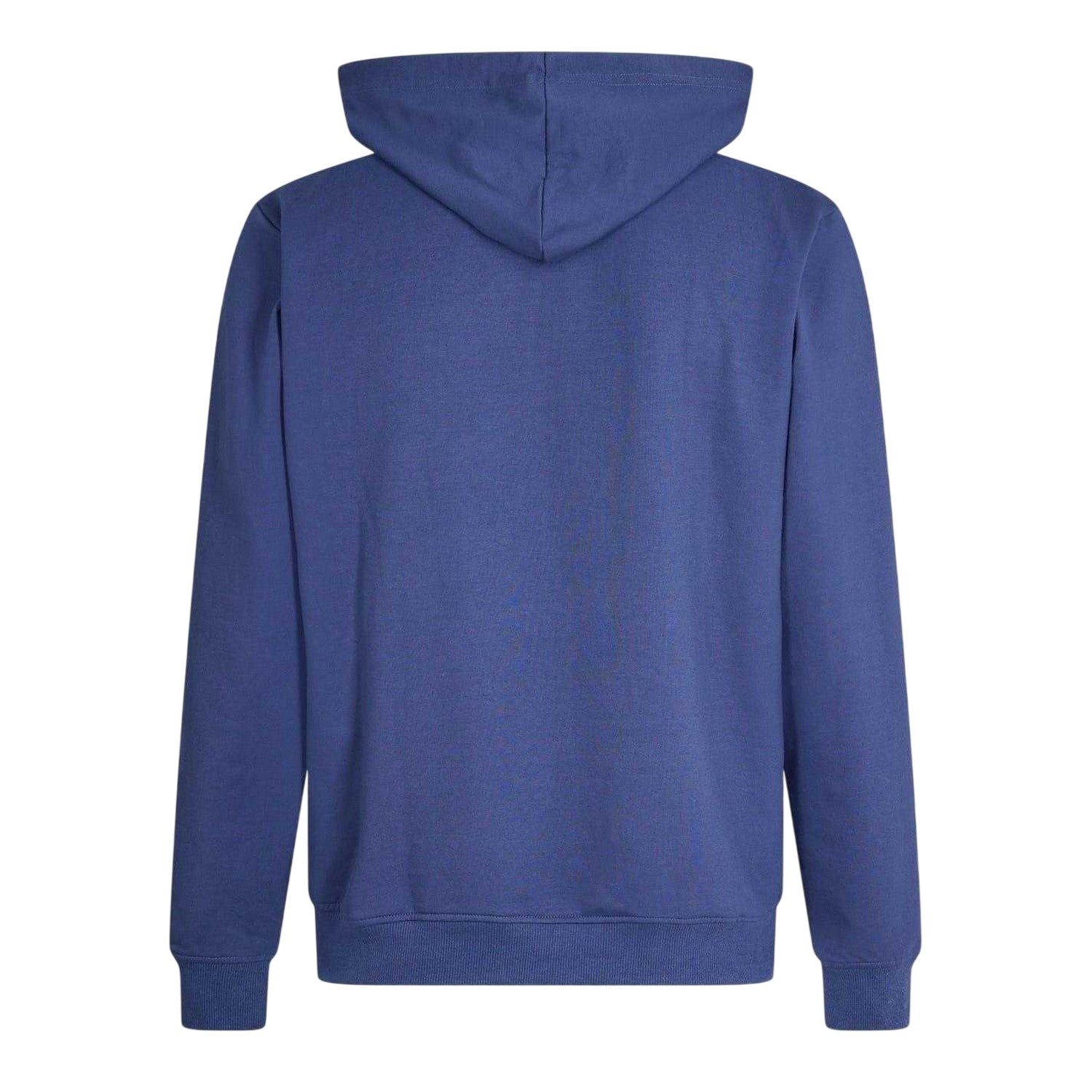 Navy - Back - Aquascutum Mens Logo Regular Full Zip Hoodie