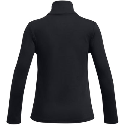 Black-Grey - Back - Under Armour Childrens-Kids Motion Jacket