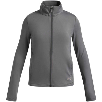 Green Clay - Front - Under Armour Childrens-Kids Motion Jacket