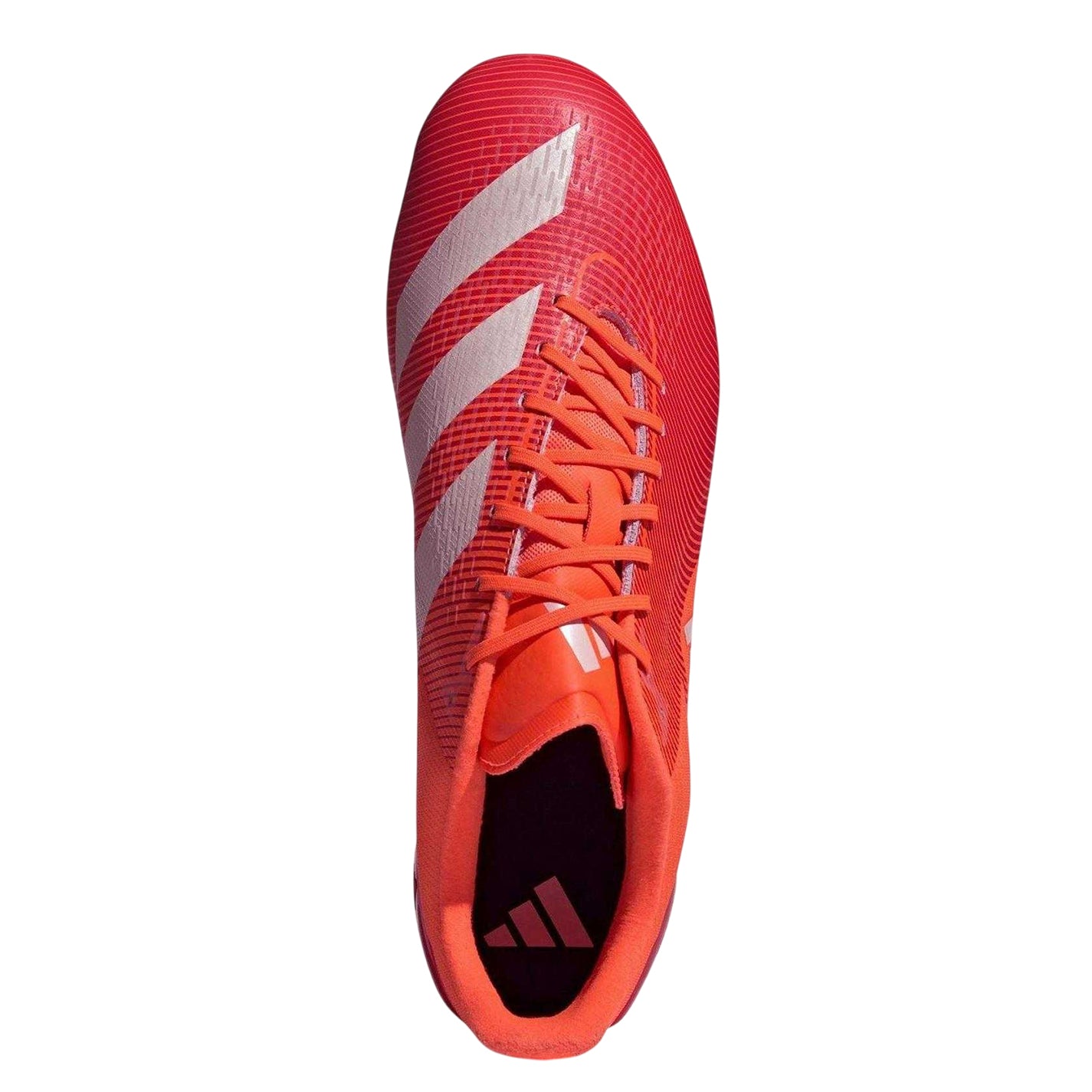 Red-White-Orange - Lifestyle - Adidas Mens Adizero Rs15 Ultimate Soft Ground Rugby Boots