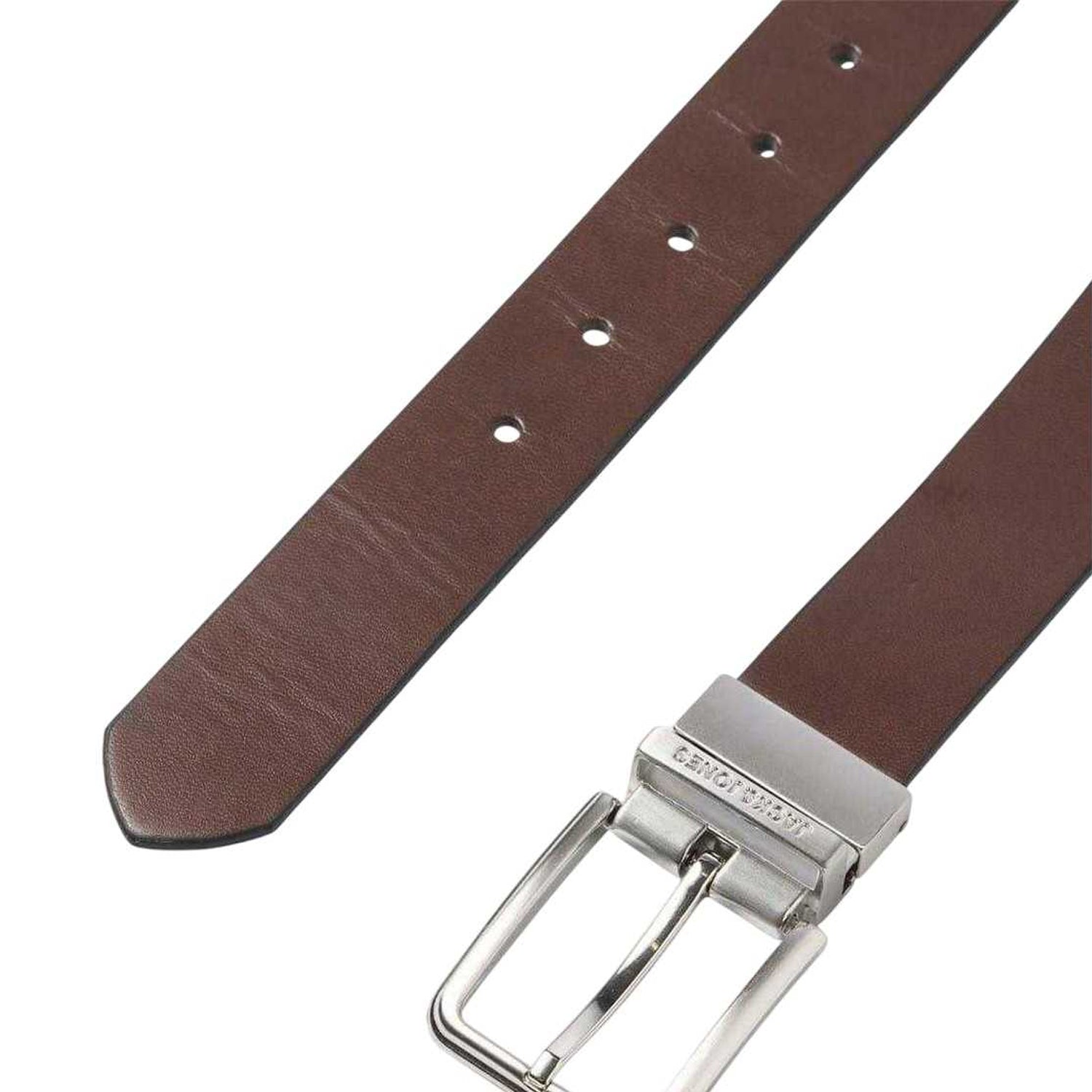 Brown Stone - Back - Jack And Jones Mens Jacgarda Reversible Belt